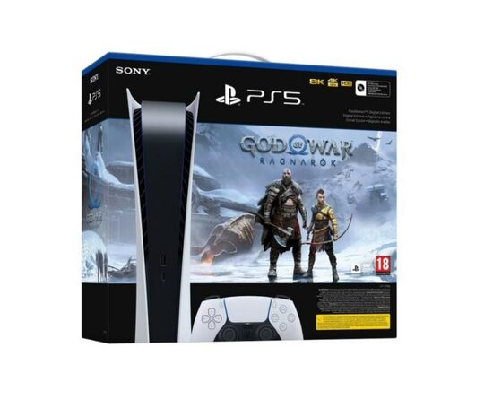 PlayStation 5 Digital konzol God of War: Ragnarök kiszerelés (PS5) (rendelhető folyamatosan)