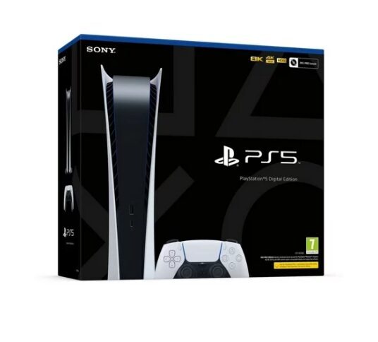 PlayStation 5 Digital konzol (PS5) -  folyamatosan rendelhető