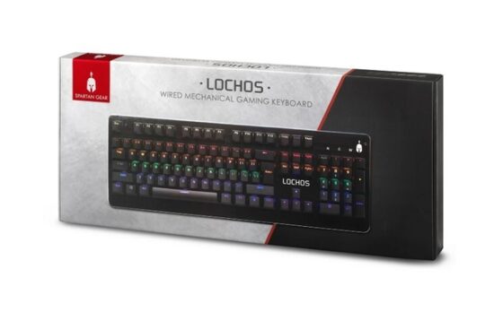 Spartan Gear - Lochos Wired Mechanical Gaming Keyboard (PC)
